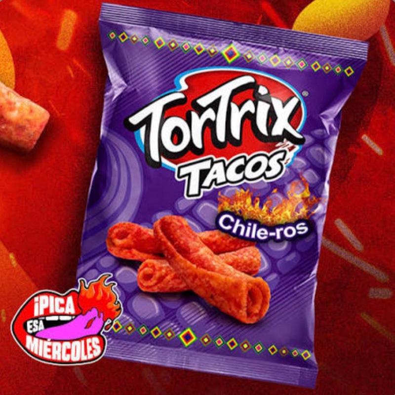 12 TORTRIX TACOS CHILE-ROS 35g