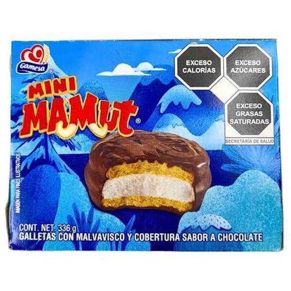 1 Caja Mini Mamut -28 paquetes de 12 g c/u -Gamesa-
