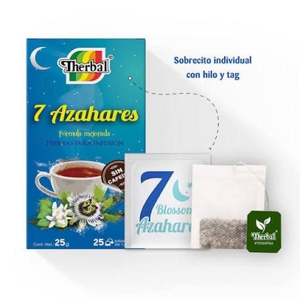 1 Caja 7 Azahares de 25 und 0.88 Oz