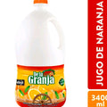 1 De la Granja galon Jugó de Naranja con Pulpa Natural 3400ml