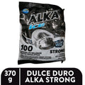 1 Bolsa De Alka Ice Strong Caramelo Relleno Refrescante Sabor mentol y eucalipto 100 und Negros