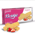 Wafer Bridge Colombina Fresa 3 Pack sugar wafers Fresa 151g c/u