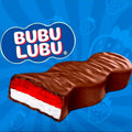 Bubulubu Rico-lino 4 Pack chocolate con relleno de mermelada de fresa 35g c/u